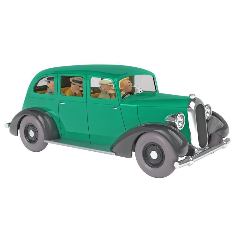 Kuifje De auto van de gangsters (1/24) - Kuifje in Amerika Nieuw