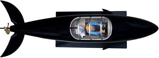 Kuifje Bobby Haai in Duikboot 77 cm Nieuw - Image 2