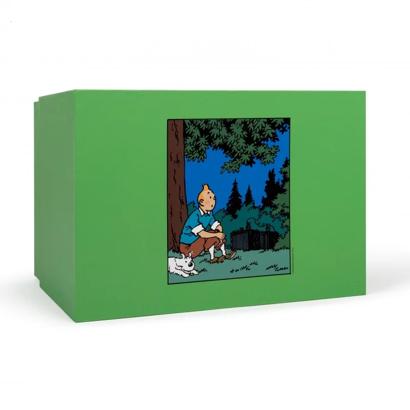 Kuifje & Bobby zittend in het gras Nieuw - Image 4
