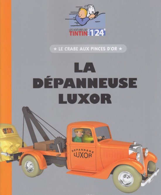 Kuifje auto 1:24 De kraanwagen van Luxor uit De krab met de Gulden scharen nieuw - Image 2