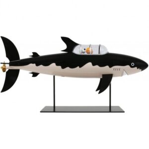 Kuifje Bobby Haai in Duikboot 77 cm Nieuw