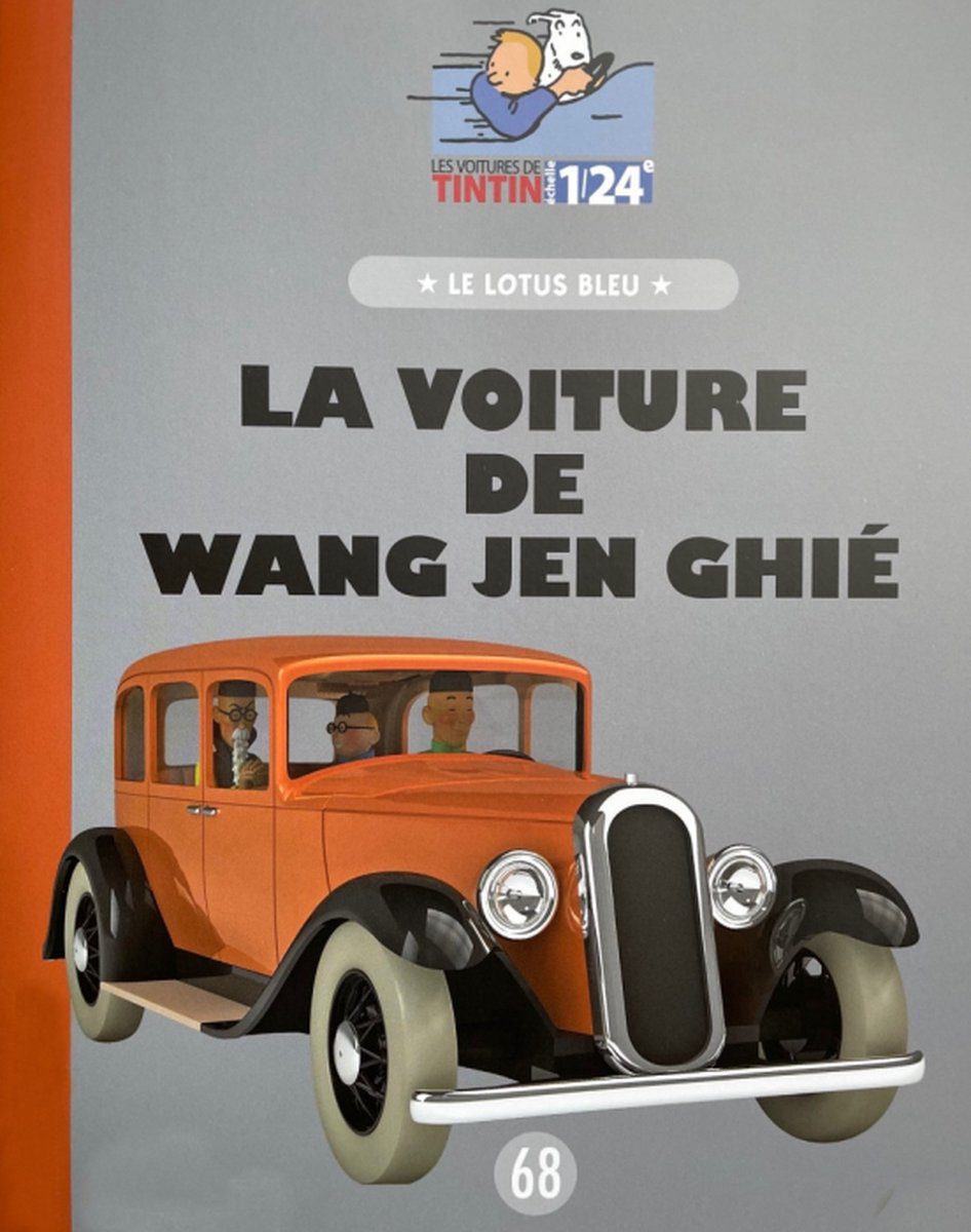 Ford Limousine Model A II - 1931 - Kuifje Auto - 1/24 - De auto van Mr. Wang - Image 2