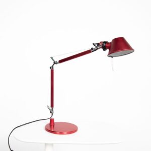 Artemide Tolomeo Micro Tafellamp Rood