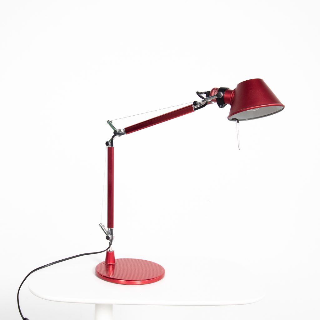 Artemide Tolomeo Micro Tafellamp Rood