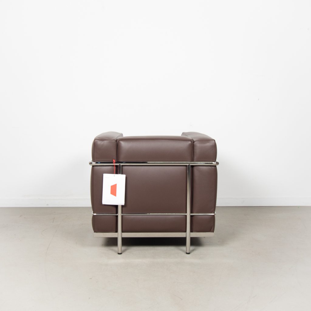 Cassina LC2 Fauteuil Bruin Leer - Image 5