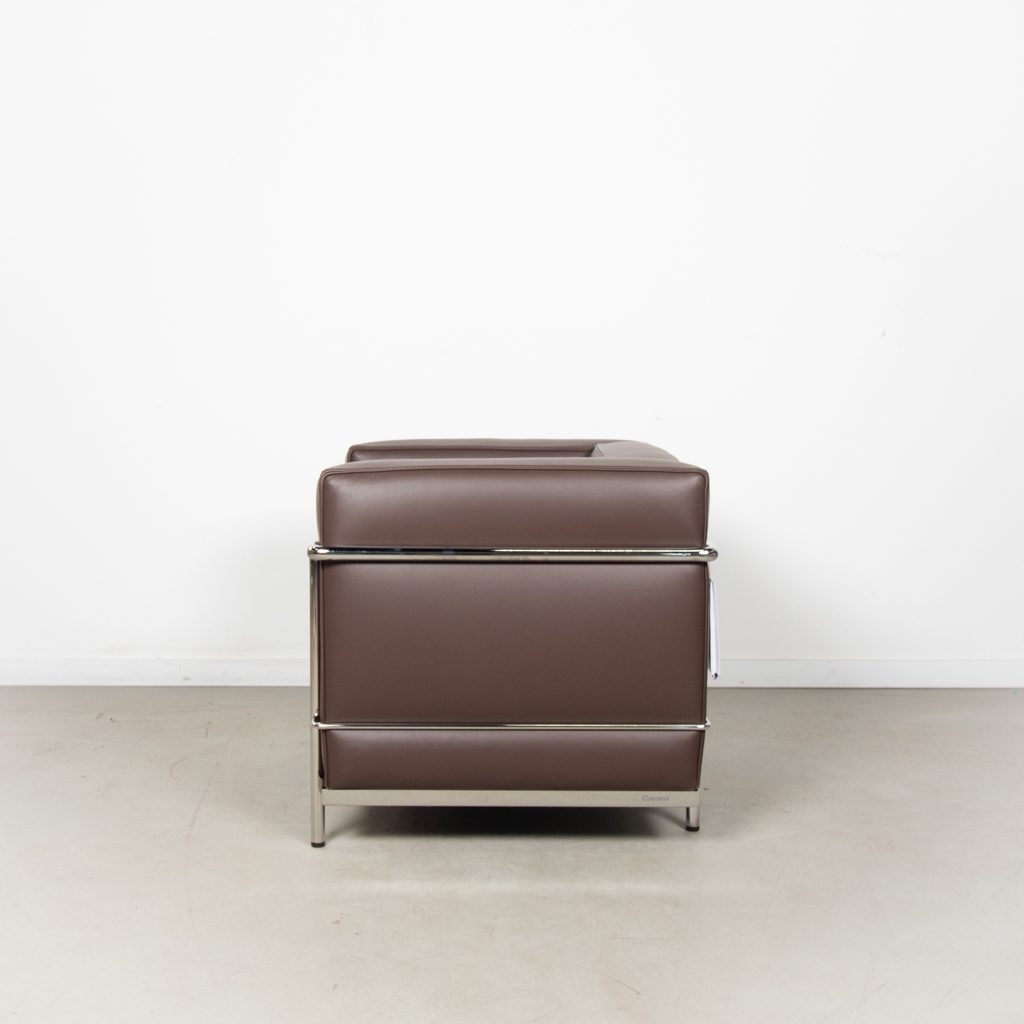 Cassina LC2 Fauteuil Bruin Leer - Image 4