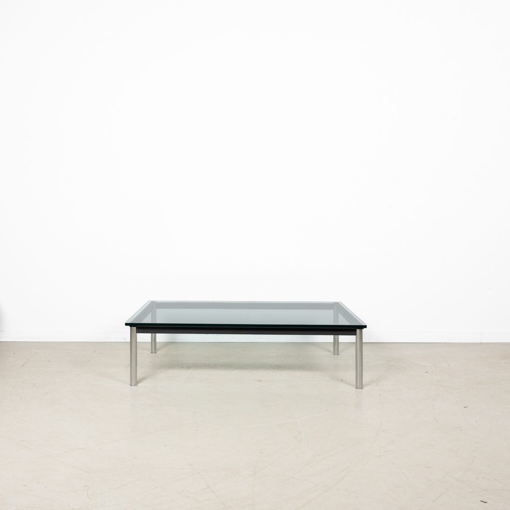 Cassina LC10-P Salontafel Zwart Glas - Chroom - Image 4