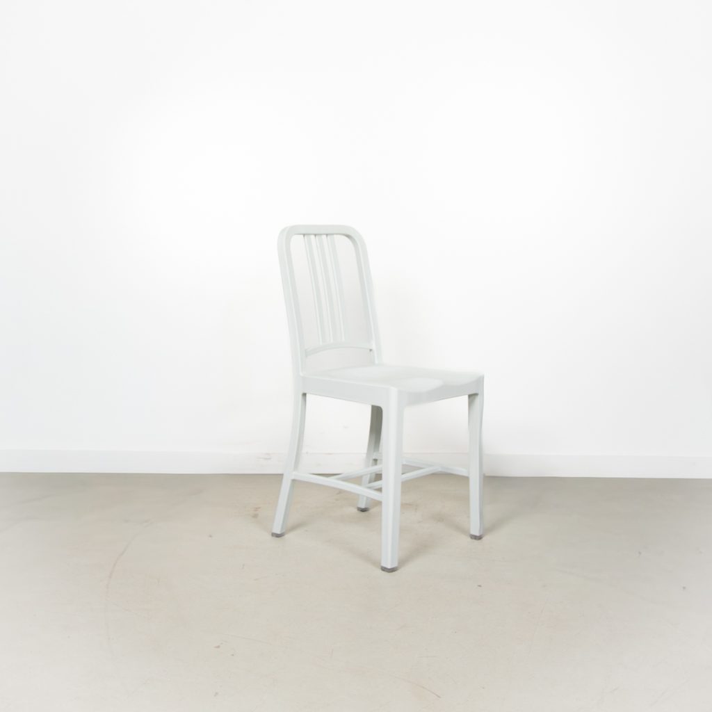 Emeco 111 Navy Stoel Wit Kunststof