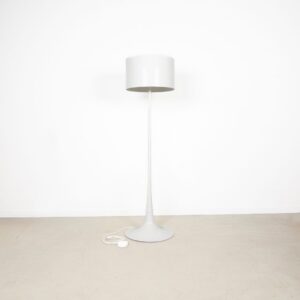 Flos Spun Vloerlamp Wit Aluminium