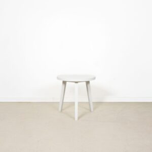 Gervasoni Tafel Rond Wit Hout Ø50 cm (H: 50 cm)