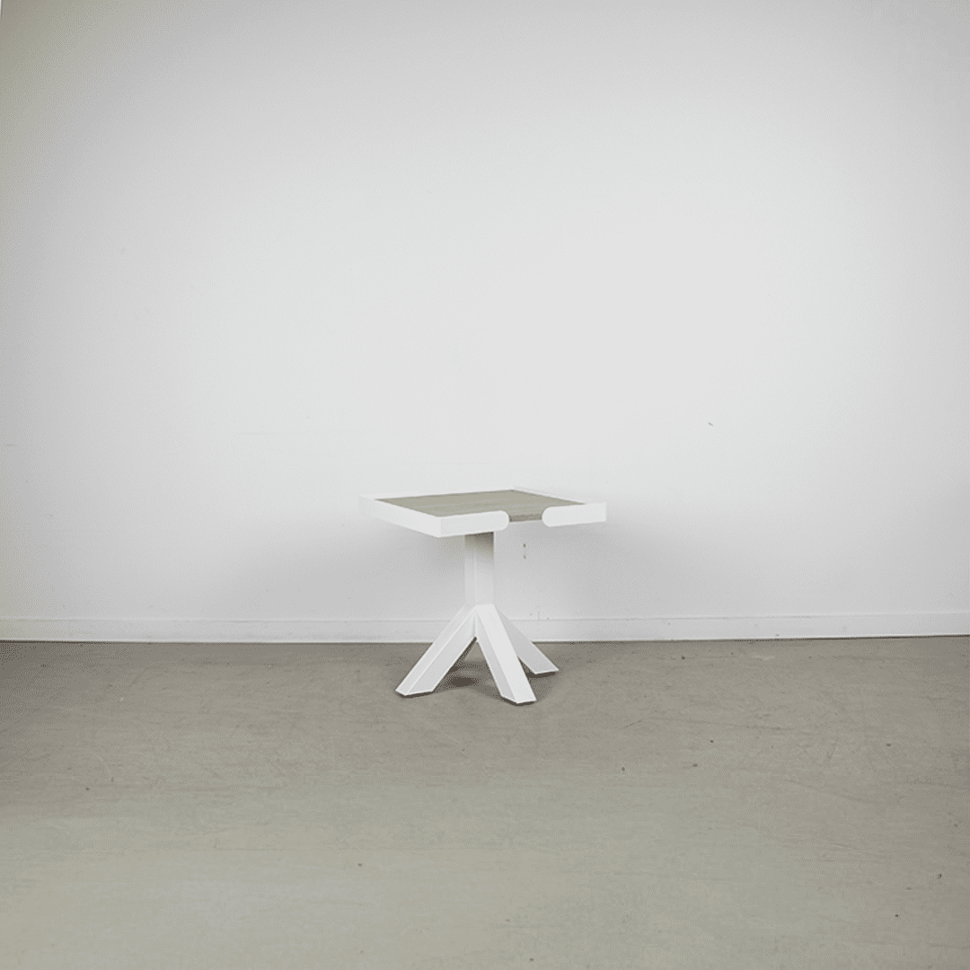 Gispen Dukdalf Tafel Grijs Kunststof - Wit - Image 4
