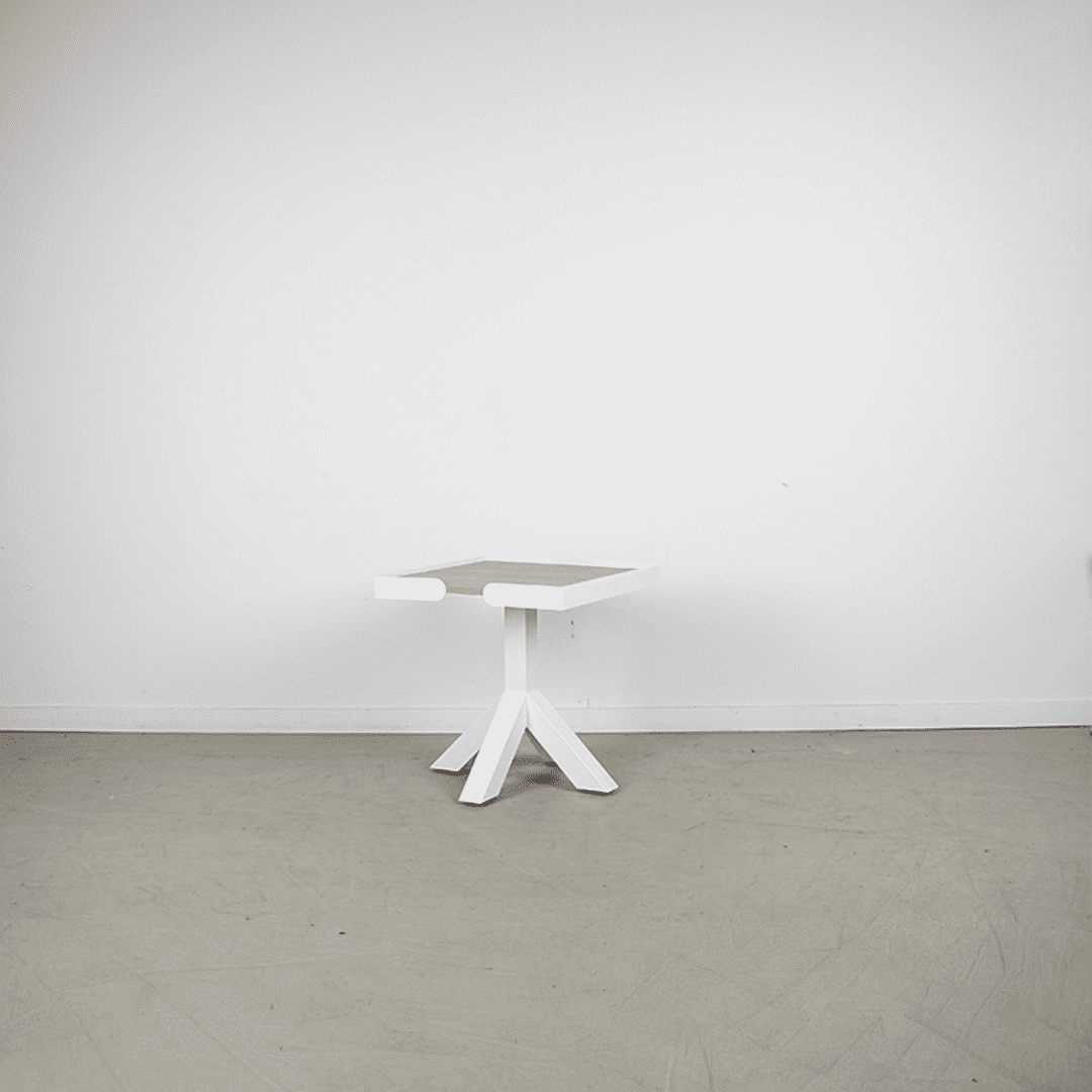 Gispen Dukdalf Tafel Grijs Kunststof - Wit - Image 2