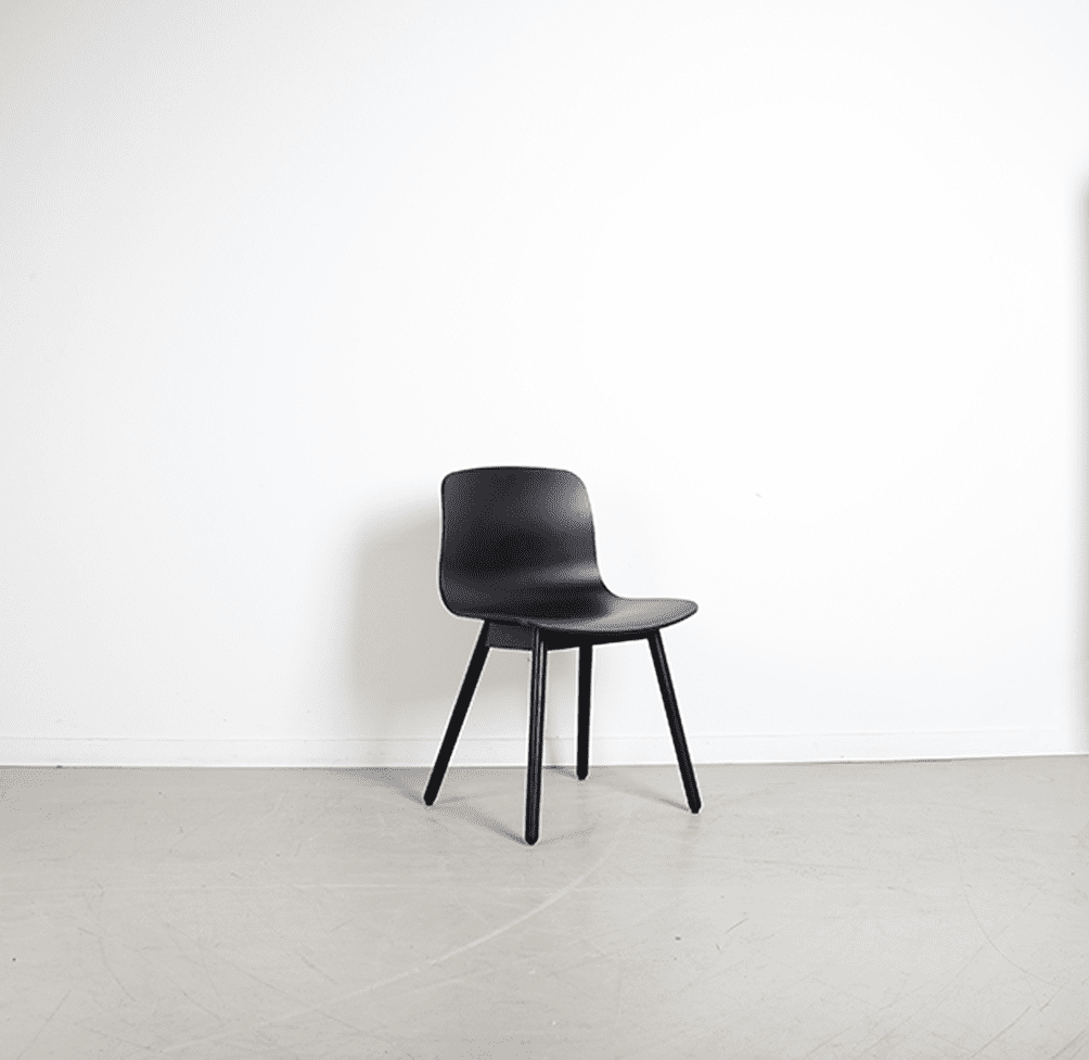 Hay AAC 12 Stoel Soft Black - Zwart