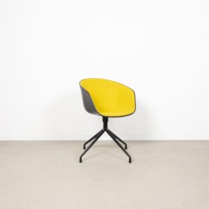 Hay AAC 20 Stoel Geel Stof/Zwart Kunststof - Zwart