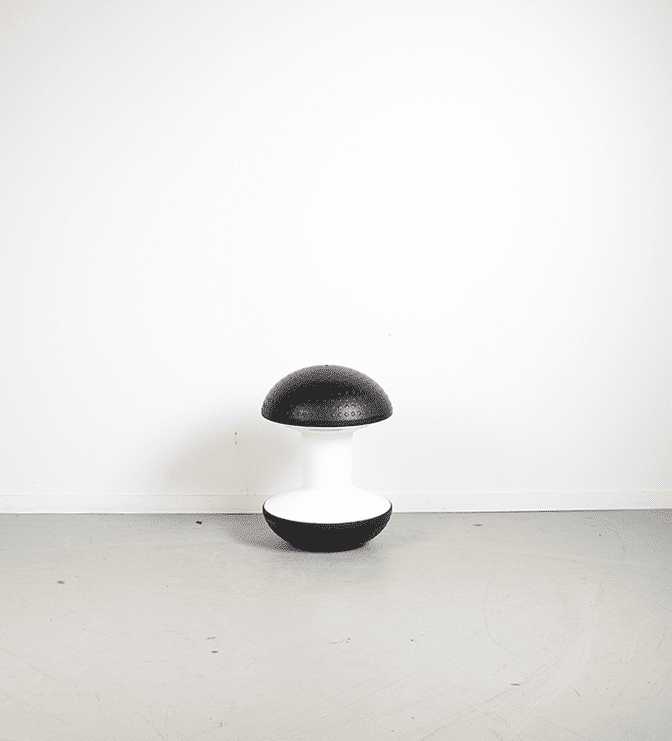 Humanscale Ballo Chair Bureaustoel Zwart/Wit Kunststof