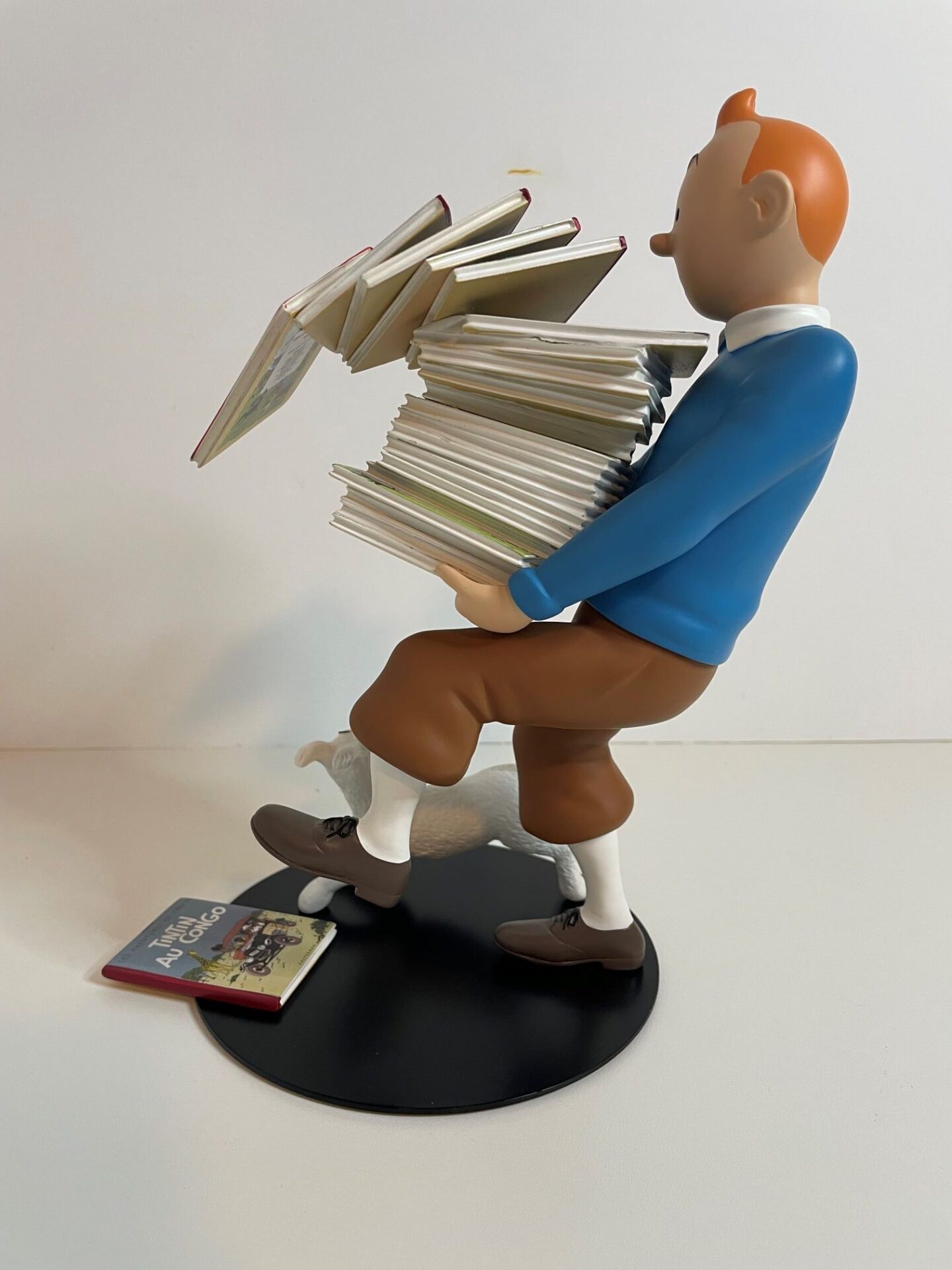 Kuifje & Bobby beeld met Stripboeken 46964 - Image 2