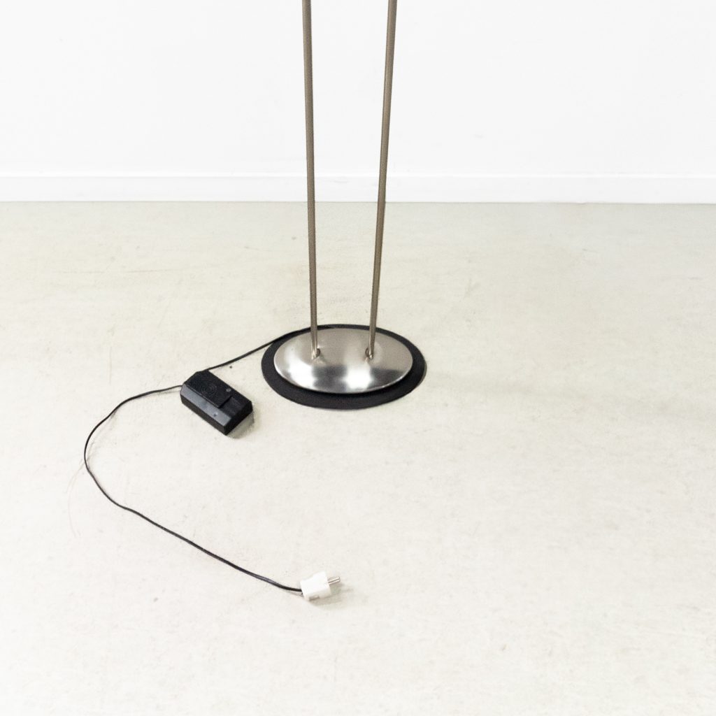 Vloerlamp Wit Kunststof/Metaal - Image 3