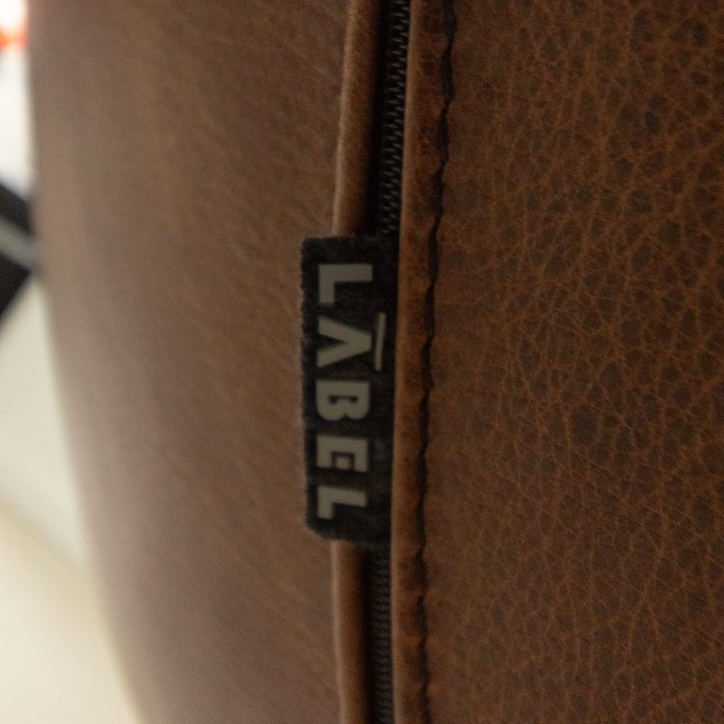 Label Hidde Fauteuil Donker Cognac Leer - Image 6
