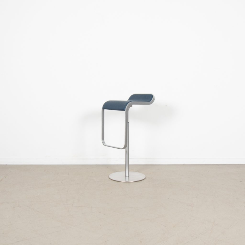 Lapalma LEM Kruk Blauw Leer - Chroom - Image 3