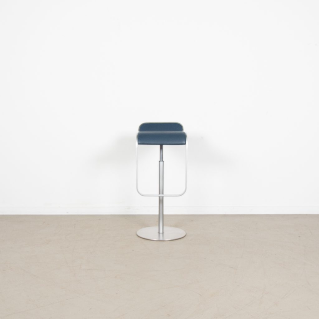 Lapalma LEM Kruk Blauw Leer - Chroom - Image 2