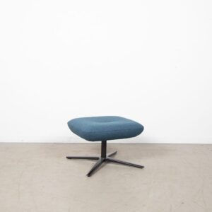 Leolux Caruzzo Fine Hocker Blauw Stof