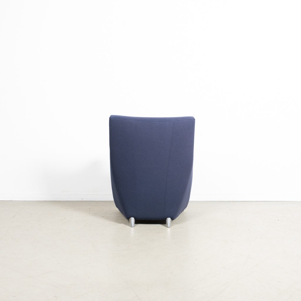 Leolux Dolcinea Fauteuil Donkerblauw Stof - Image 2