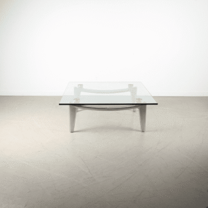 Leolux Farandole Tafel Glas - Chroom