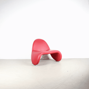 Leolux Sella Fauteuil Rood Leer