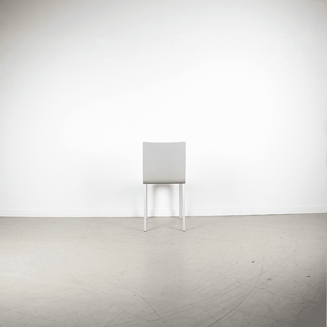 Vitra .03 Stoel Lichtgrijs Kunststof (Niet Stapelbaar) - Gepoedercoat Zilver - Image 5