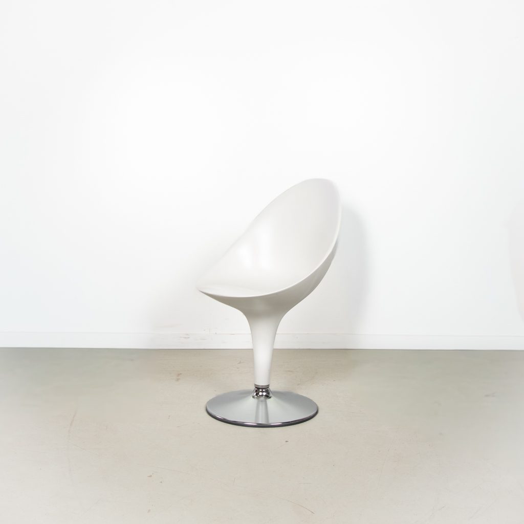 Magis Bombo Stoel Wit Kunststof - Chroom - Image 3