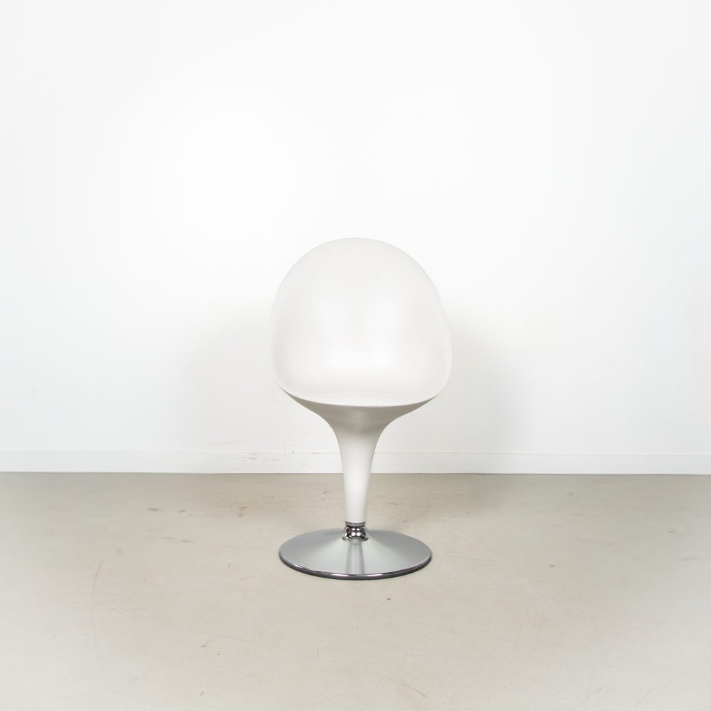 Magis Bombo Stoel Wit Kunststof - Chroom - Image 2