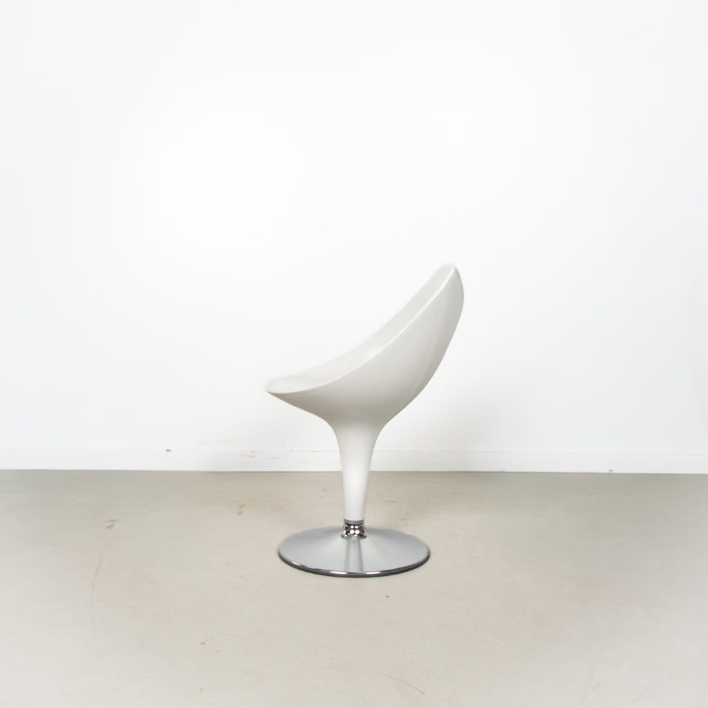 Magis Bombo Stoel Wit Kunststof - Chroom - Image 4