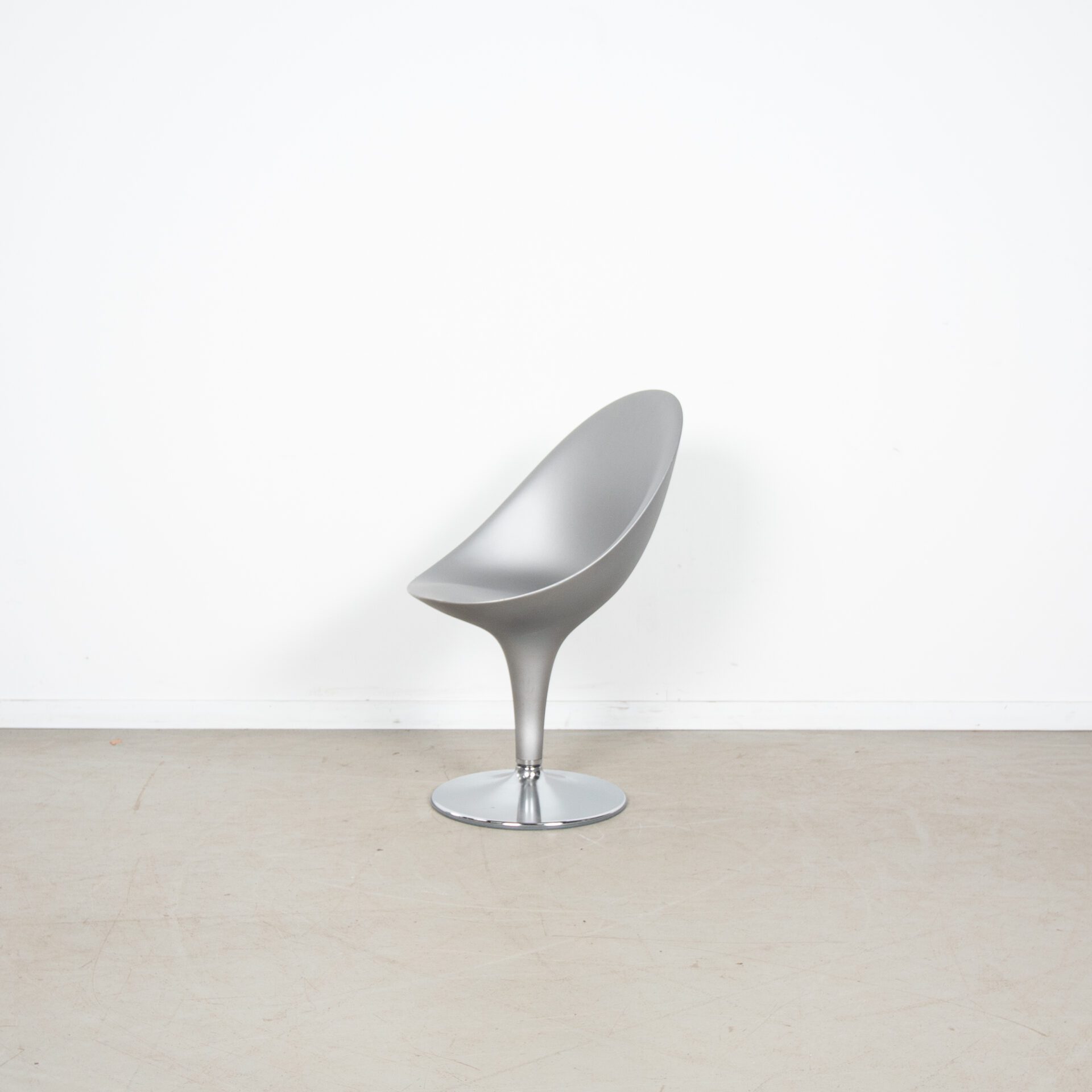 Magis Bombo Chair Stoel Grijs Kunststof - Chroom - Image 3