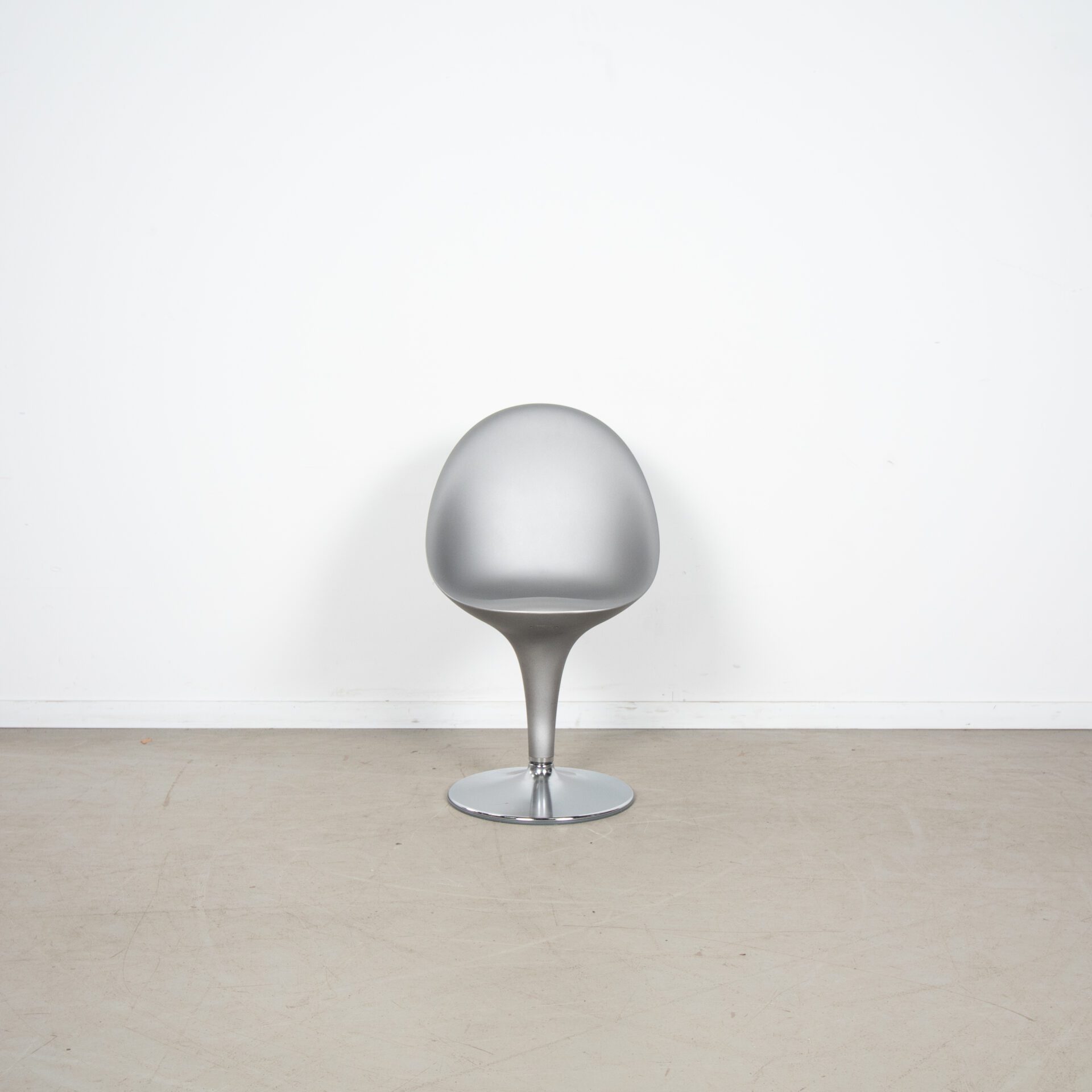 Magis Bombo Chair Stoel Grijs Kunststof - Chroom - Image 2