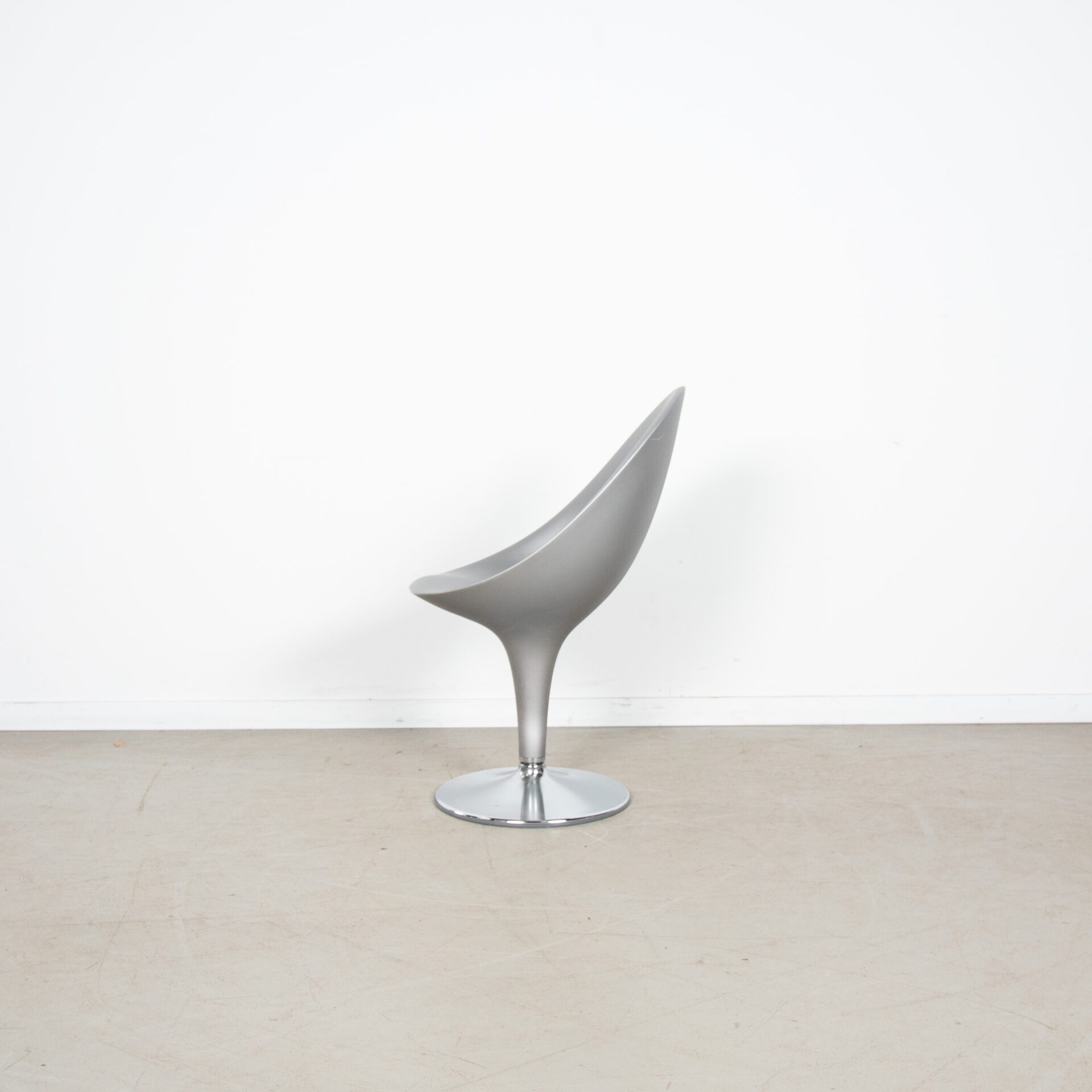 Magis Bombo Chair Stoel Grijs Kunststof - Chroom - Image 4
