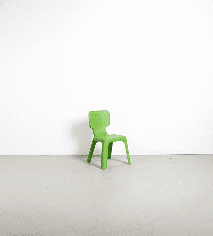 Magis Me Too Alma Kinderstoel Groen Kunststof