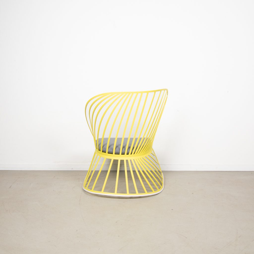 Molteni&C Sol Schommelstoel Geel Aluminium - Image 5