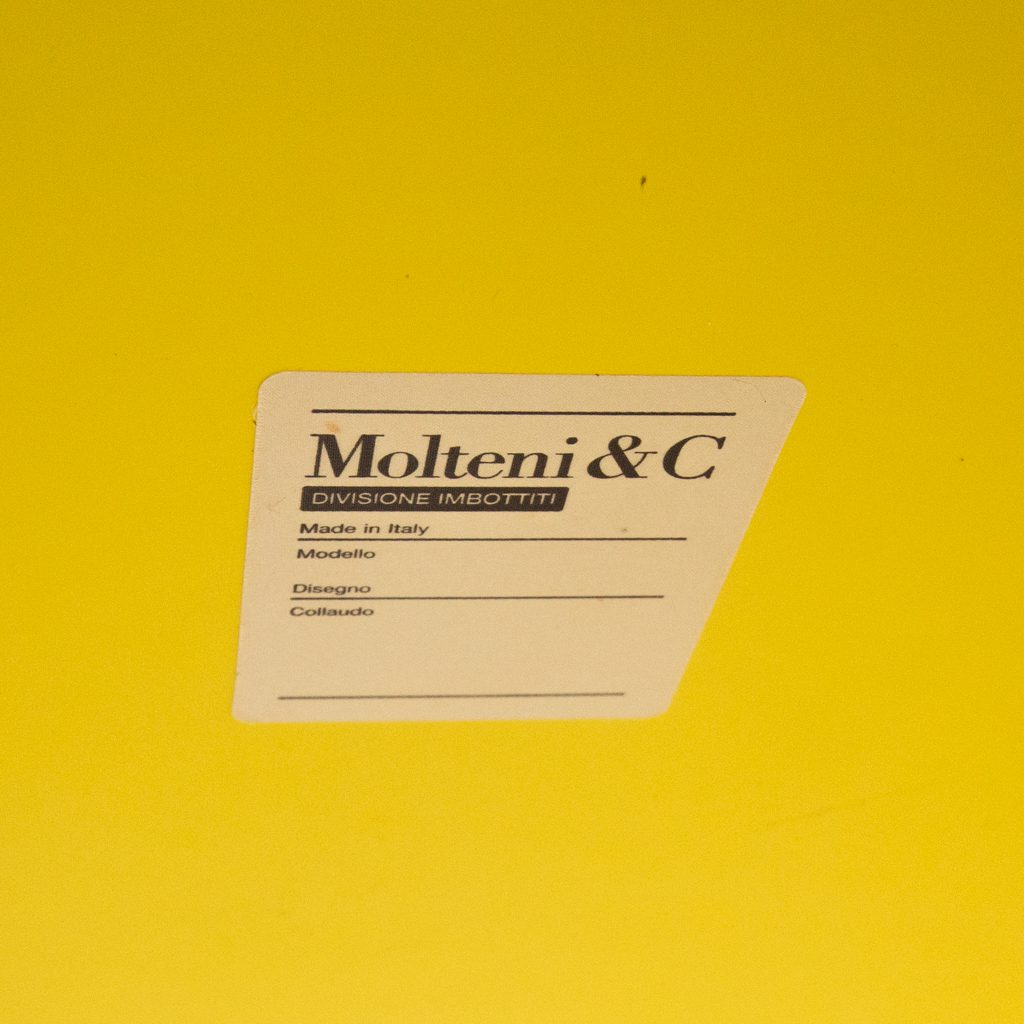 Molteni&C Sol Schommelstoel Geel Aluminium - Image 6