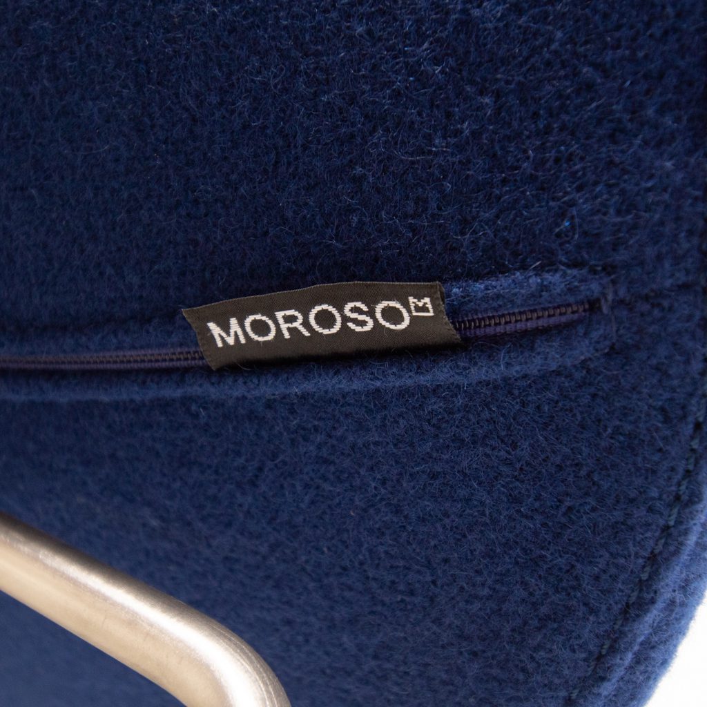 Moroso Fjord Kruk Blauw Stof - Staal - Image 6
