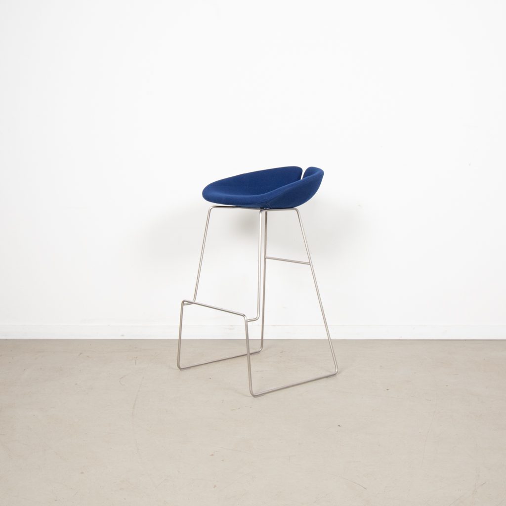 Moroso Fjord Kruk Blauw Stof - Staal - Image 3