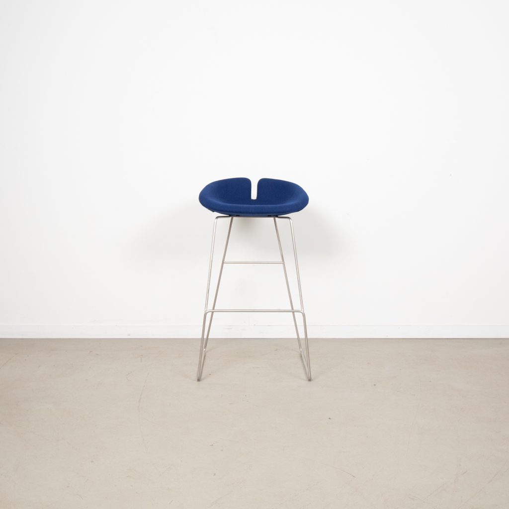 Moroso Fjord Kruk Blauw Stof - Staal - Image 2