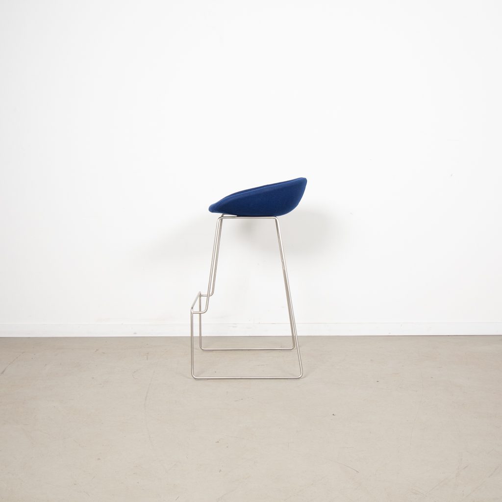Moroso Fjord Kruk Blauw Stof - Staal - Image 4