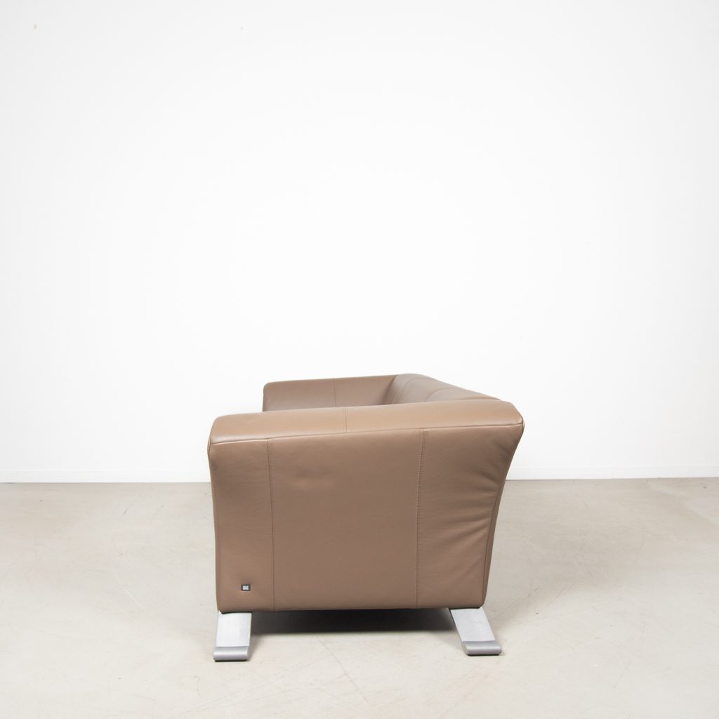 Rolf Benz 322 Bank 2-Zits Bruin Leer - Image 4