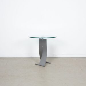 Rolf Benz 5170 Bijzettafel Rond Glas Ø60 cm - Metaal