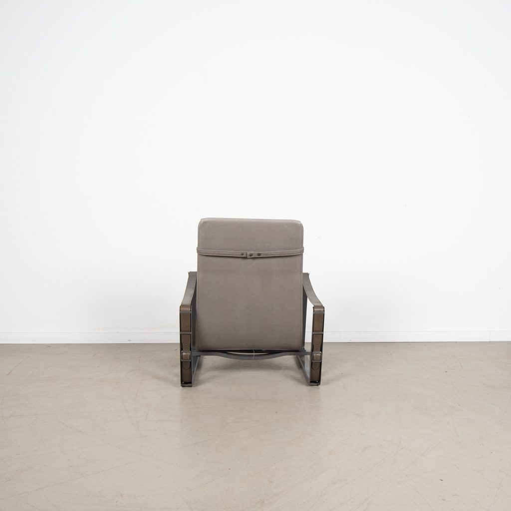 Vitra Cité Fauteuil Grijs Canvas/Leer (LMTD) - Image 5