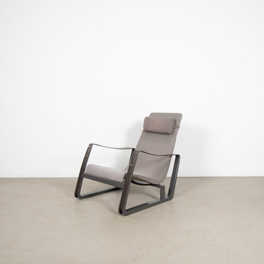 Vitra Cité Fauteuil Grijs Canvas/Leer (LMTD) - Image 3