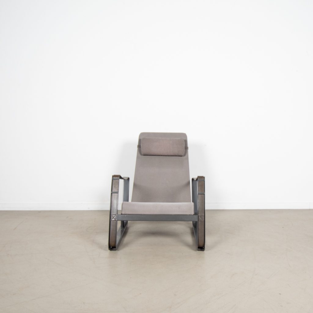 Vitra Cité Fauteuil Grijs Canvas/Leer (LMTD) - Image 2