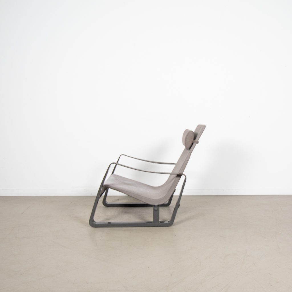 Vitra Cité Fauteuil Grijs Canvas/Leer (LMTD) - Image 4