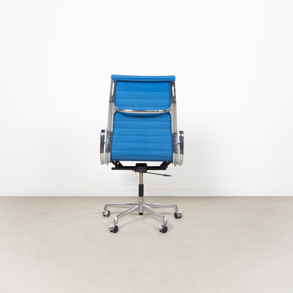 Vitra EA 119 Bureaustoel Blauw Hopsak - Chroom - Image 5