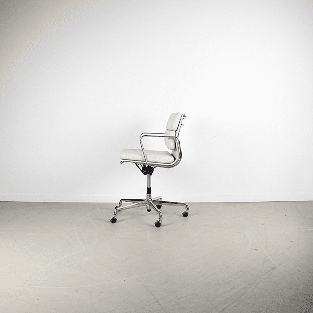 Vitra Eames EA 217 Bureaustoel Clay Hopsak - Chroom - Image 4